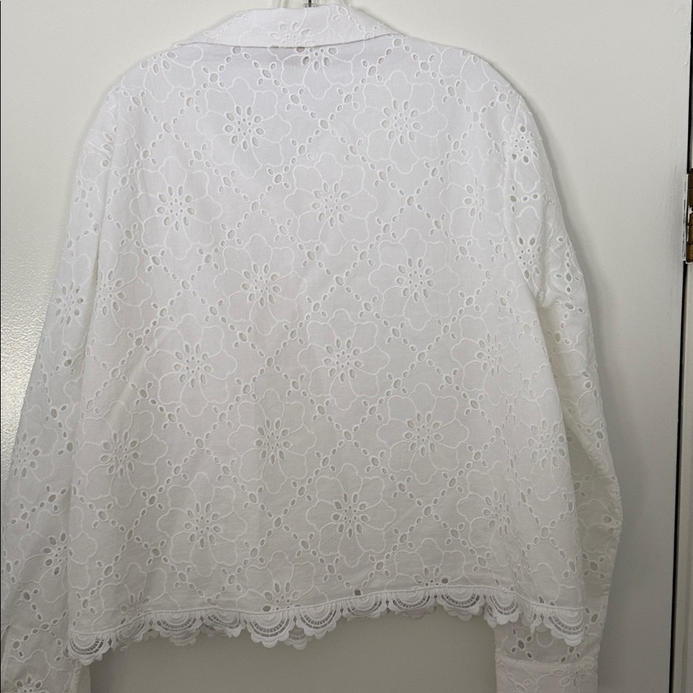 Lilly Pulitzer Singrid Eyelet Top - Picture 8 of 8